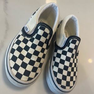 Vans Checkered Slip on (Toddler)